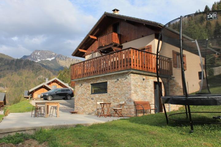 Chalet Avenir Saint-Jean-dʼAulps Eksteriør billede