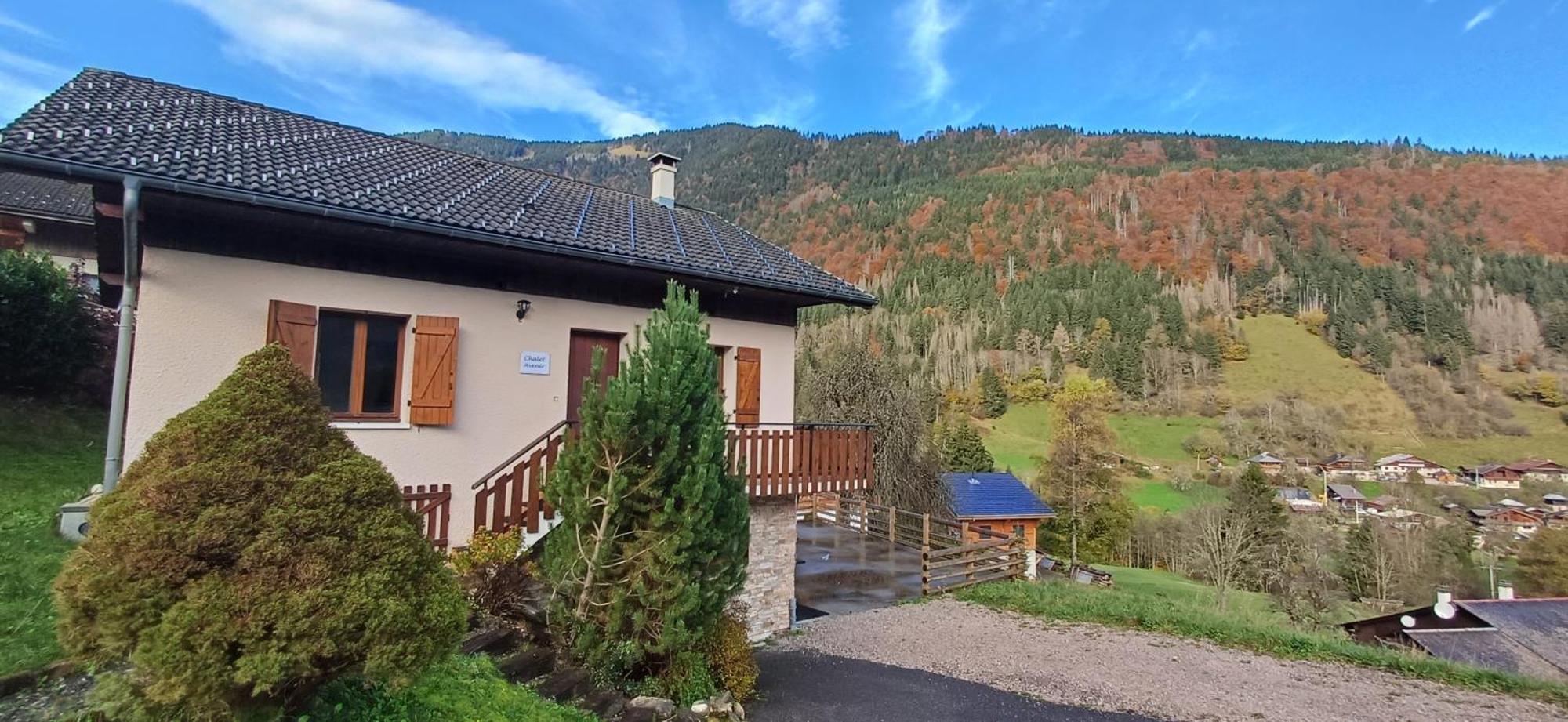 Chalet Avenir Saint-Jean-dʼAulps Eksteriør billede